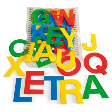 Imagem de Alfabeto Movel EVA 36 Letras 10cm altura - Jottplay