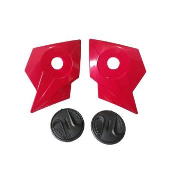 Imagem de Reparo Capacete + Botões Pro Tork Evolution G8 Evo Vermelho