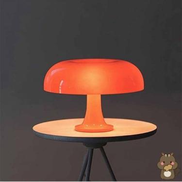 Imagem de Novaglow Lighting Design LED Tablet Lâmpada de cogumelo 5W-tl102- Laranja