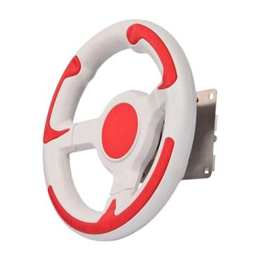 Imagem de BaotyJie Volante de corrida infantil de 8,6 polegadas com microinterruptor, peças de reposição, controlador de direção simulado para máquina de fliperama, Sem Parafusos