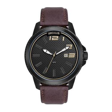 Imagem de Relógio Seculus Masculino Ref: 44266gpsvpc2 Casual Black