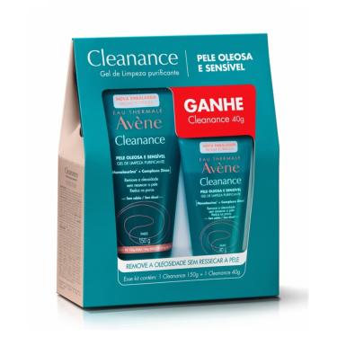 Imagem de Kit Avène Gel De Limpeza Purificante Cleanance 150g + Gel De Limpeza Purificante Cleanance 40g