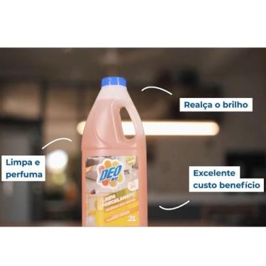 Imagem de Limpa Porcelanato Granito Mármore Cerâmica Concentrado Deoline 2L Essê