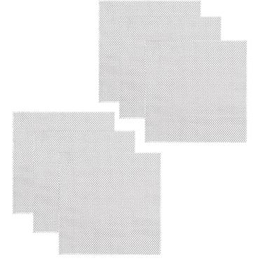 Imagem de Bright Kitchen 6 folhas de desidratador de tela de tela compatíveis com Ivation compatível com tapetes de secagem antiaderente Gourmia para lixo, frutas, ervas, lascas e bandeja de biscoitos sem BPA