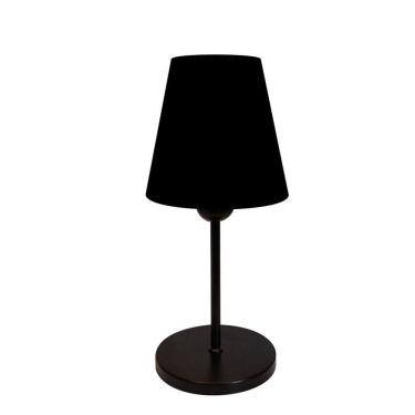 Imagem de Abajur Cabeceira Para Quarto Cone Vivare Md-2005 Cúpula em Tecido Cone - Bivolt