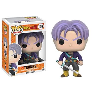 Imagem de Dragon Ball Z Boneco Pop Trunks, Funko, Multicolorido, Pequeno