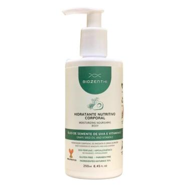 Imagem de Hidratante Nutritivo Corporal C/ ente de Uva Óleo de Abacate Vitamina E 250ml Biozenthi-Unissex