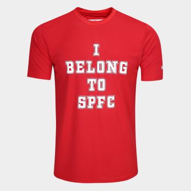 Imagem de Camiseta São Paulo I Belong To SPFC Masculina-Masculino