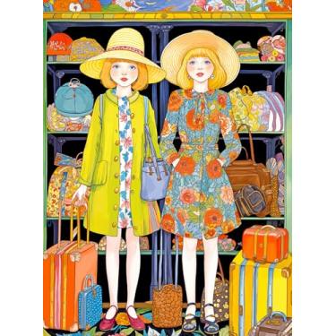 Imagem de Cross & Glory - Vacation Vibes: Journey In Style - Quebra-Cabeça De 1000 Peças Para Adultos, Quebra-Cabeça Com Tema De Viagem, Perfeito Para Entusiastas De Quebra-Cabeças E Amantes De Viagens