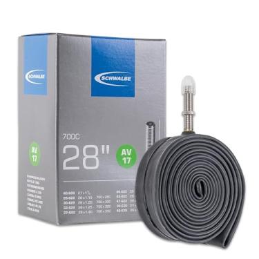 Imagem de Tubo interno de bicicleta SCHWALBE com válvula Sclaverand de 40 mm, Schrader, 700x35-45