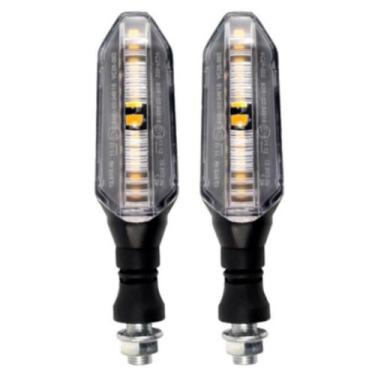 Imagem de Par Pisca Led P-26s Moto CB TWISTER UNIVERSAL CBX 250 CB 300 - STALLIO
