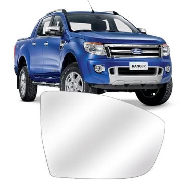 Imagem de Lente Retrovisor Com Base Ranger 2013 Ate 2017 Lado Direito