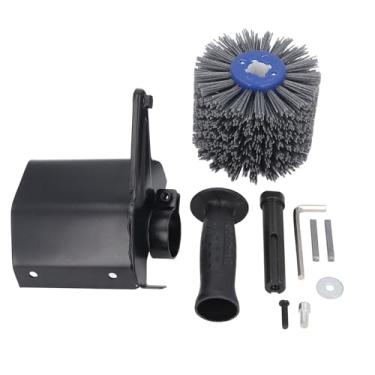 Imagem de Burnishing Polishing Machine Anexo M10 Angle Grinder Desenho Ro Multifuncional Ferramenta Elétrica Acessório para Aço Inoxidável Madeira Metal Polimento