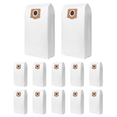 Imagem de Pacote com 12 sacos de pó AVG0905 compatíveis com EGO Power+ aspirador de pó seco úmido de 9 galões WDV0900