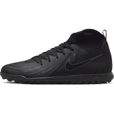 Imagem de Nike Chuteira de futebol masculina Phantom Luna 2 Club TF cano alto, Black Deep Jungle, 41 EU