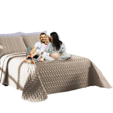 Imagem de Cobre Leito Casal Queen Heitor Hipercal 400 Fios Elegante - MR Enxovai