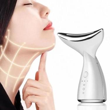 Imagem de Massageador Facial Recarregável Rosto Pescoço Anti Rugas Pé - Store Mo