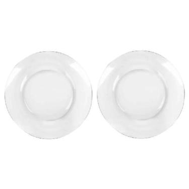 Imagem de Kit 2 Pratos Fundo Astral Duralex Transparente Vidro