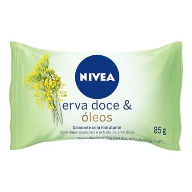 Imagem de NIVEA Sabonete em Barra Erva Doce & Óleos 85g - Limpa e cuida da pele, com óleos vegetais, fragrância intensa, espuma cremosa, hidratação e maciez
