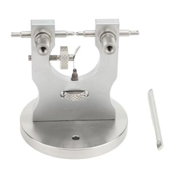 Imagem de Assista Swing Wheel Calibração Ferramenta Profissional Ajustável Balance Wheel Repair Stand para Relojoeiros Técnicos Metal Durable Maintenance Kit com Caixa de Plástico