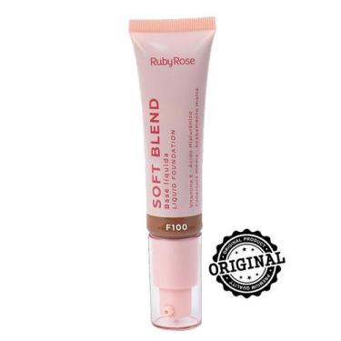 Imagem de Base Liquida Soft Blend Ruby Rose HB M301, F100