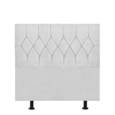 Imagem de Cabeceira Estofada Istambul Capitonê 100cm Solteiro Box Quarto Suede B