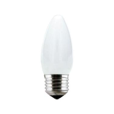 Imagem de Lâmpada Incandescente Taschibra Vela Leitosa 25w E27 110v