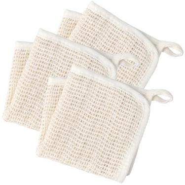 Imagem de LLMSIX 3 peças de pano esfoliante, panos de lavagem para banho, toalha de banho para mulheres e homens, lavar o rosto, tomar um banho