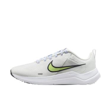 Imagem de Nike Downshifter 12 (DD9294-104, Summit Branco/Obsidiana/Lime Blast), Summit Branco/Branco/Obsidiana/Lime Blast, 44 EU