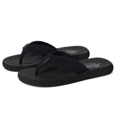 Imagem de Skechers Chinelo feminino Asana-Valley Chic, Preto/preto, 38