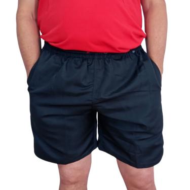 Imagem de Bermuda Masculina com Bolsos Tactel Cordão e Elastico na Cintura