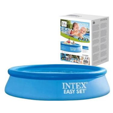 Imagem de Piscina Inflável Circular Redonda 1942 Litros Easy Set Intex, Azul