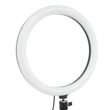 Imagem de Iluminador Led Ring Light Profissional Circular 30 Cm Maquiagem Foto F