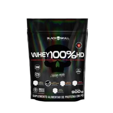Imagem de Refill Whey 100 Hd Sabores I 900g I Black Skull Original, Cookies e Cr