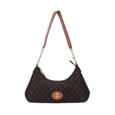 Imagem de Bolsa Luz da Lua Baguete Corrente Oval