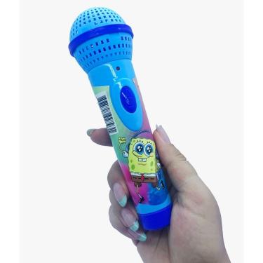 Imagem de MICROFONE de Brinquedo BOB ESPONJA - caixa com 16 unidades