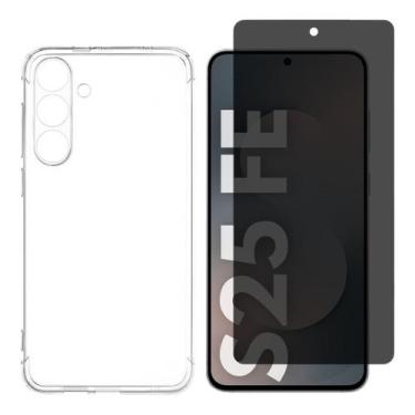 Imagem de Capinha Transparente Para Samsung S25 FE - Capa Ou Kit Com Película Vi