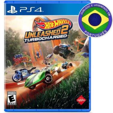 Imagem de Hot Wheels Unleashed 2 Turbocharged PS 4 Midia Fisica Envio Imediato -