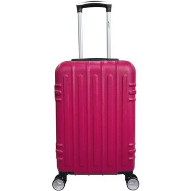 Imagem de Mala de Viagem Bordo Porte Pequeno Rodas 360° ABS Resistente Cadeado com Segredo Cruzeiro 3000-M20