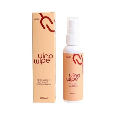Imagem de Tira manchas de Vinho VinoWipe 60ml liquido lavar roupas branco instantâneo econômico