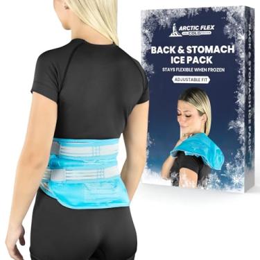 Imagem de Arctic Flex Bolsa de Gelo para Alívio de Dores Nas Costas-Gel Reutilizável para A Parte Inferior Das Costas-Envoltório de Compressão Ajustável para Terapia Quente E Fria-Compressa Macia Congelável Par