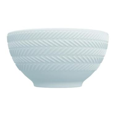 Imagem de Germer, Bowl em porcelana, modelo Chevron, Ø 17,5 cm, 400 ml, Azul