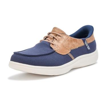 Imagem de Skechers Sapato náutico clássico feminino, Azul marino, 38