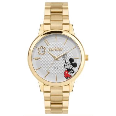 Imagem de Relógio Condor Feminino Ref: Co2036myu/4k Dourado Mickey