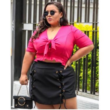 Imagem de Cropped Canelado - Nanda Fashion Boutique