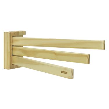 Imagem de Cabide de Apoio Madeira Maciça Verniz Natural - Tramontina 91477/042