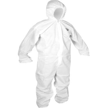 Imagem de Macacão com Capuz Branco Tamanho Xg Ai 30 Ppl Vonder Plus