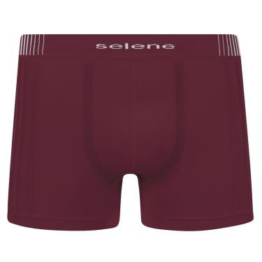 Imagem de Cueca Boxer Selene Sem Costura Masculina - Bordô