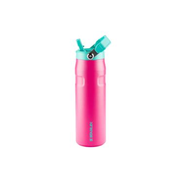 Imagem de GARRAFA STANLEY TÉRMICA AEROLIGHT FLIP STRAW HEAT WAVE 710ML ROSA PASSION PINK FROST 08343-00