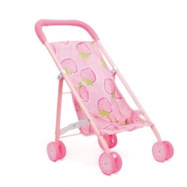Imagem de Carrinho De Boneca Standard Dobrável Rosa - Castela